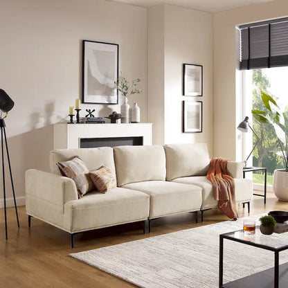 Dinardi 100.7in Widest Upholstered Sofa With Sliding Backrest