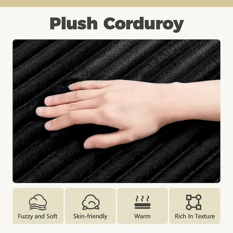 HOOOWOOO Modern Plush Sectional Sofa L-shaped Couch with Removable Ottoman