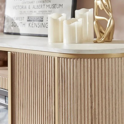 70 Modern Luxury Fireplace TV Stand, Entertainment Center, TV Console