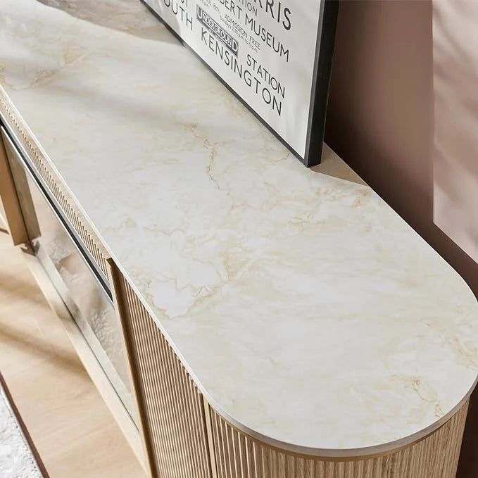 70 Modern Luxury Fireplace TV Stand, Entertainment Center, TV Console