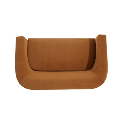 Mava Textured Fabric Loveseat by Christopher Knight Home