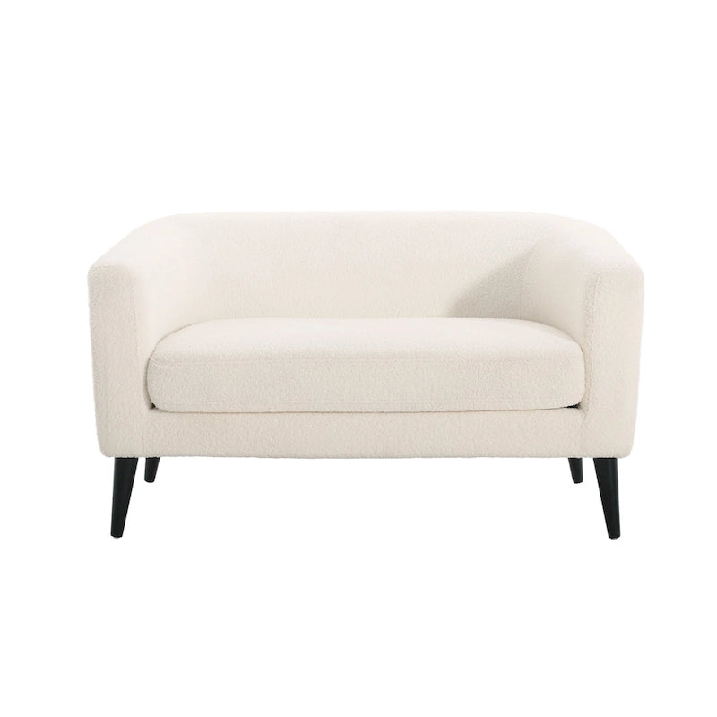Mava Textured Fabric Loveseat by Christopher Knight Home
