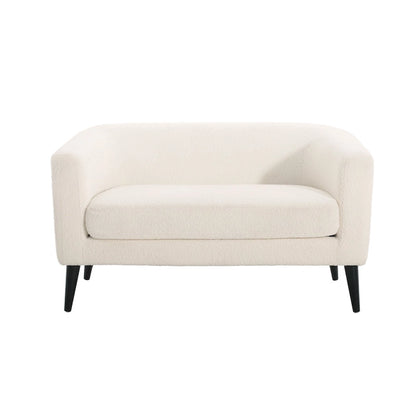 Mava Textured Fabric Loveseat by Christopher Knight Home