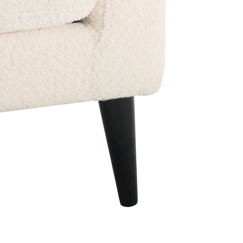 Mava Textured Fabric Loveseat by Christopher Knight Home