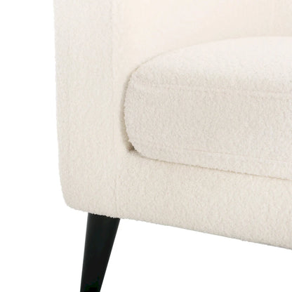 Mava Textured Fabric Loveseat by Christopher Knight Home