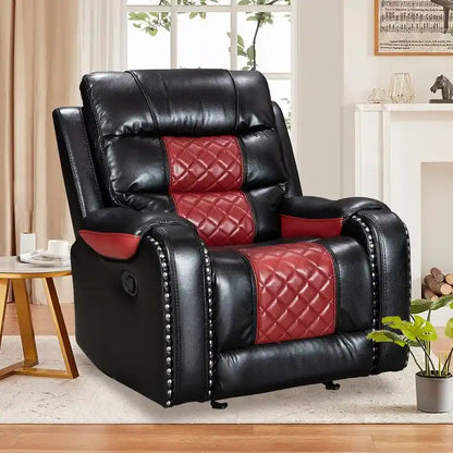Big Size Faux Leather American Design Recliner Chair for Living Room