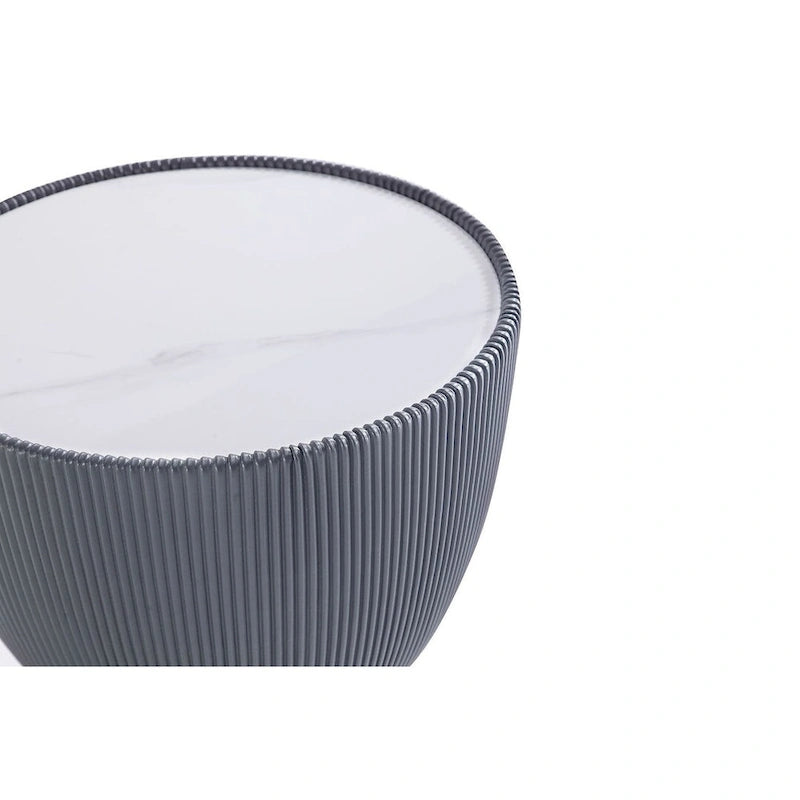 Manhattan Comfort Modern Anderson 2.0 Upholstered 3 Piece Table Set