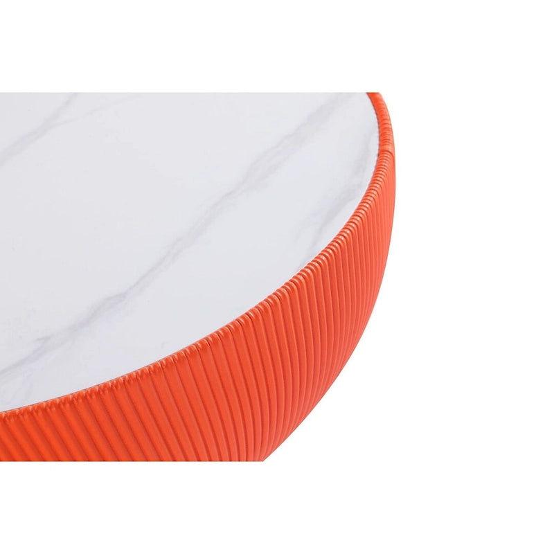 Manhattan Comfort Modern Anderson 2.0 Upholstered 3 Piece Table Set