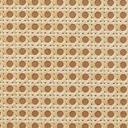 Anmytek Modern 2-Door Black Wood Rattan Kitchen Buffet Sideboard Coffee Bar Cabinet Server Table with Wine Rack