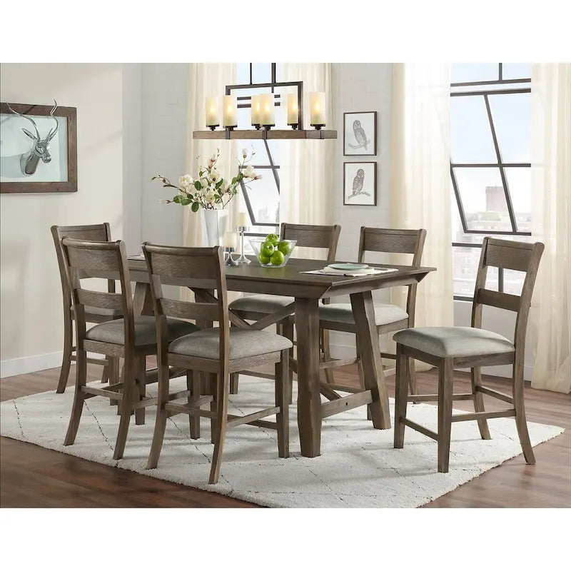 Vilo Home Hillcrest 5 Piece Counter Height Dining Set