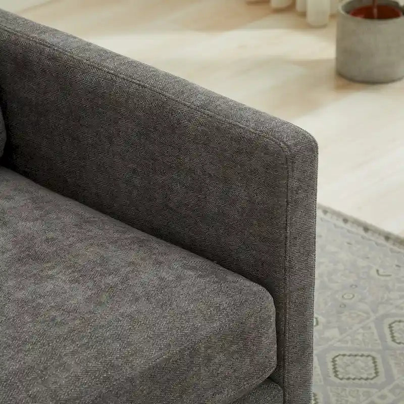 Modern Chenille Swivel Accent Chair, Set of 1