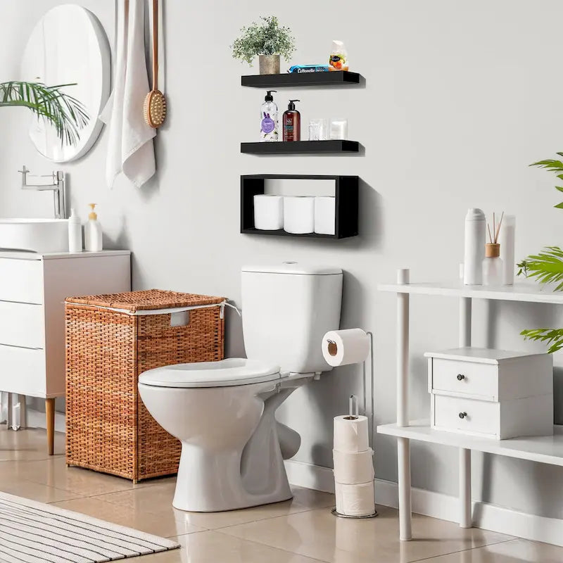 Sorbus Floating Shelves for Wall Set of 3 - 16L X 5.5W X 7.75H