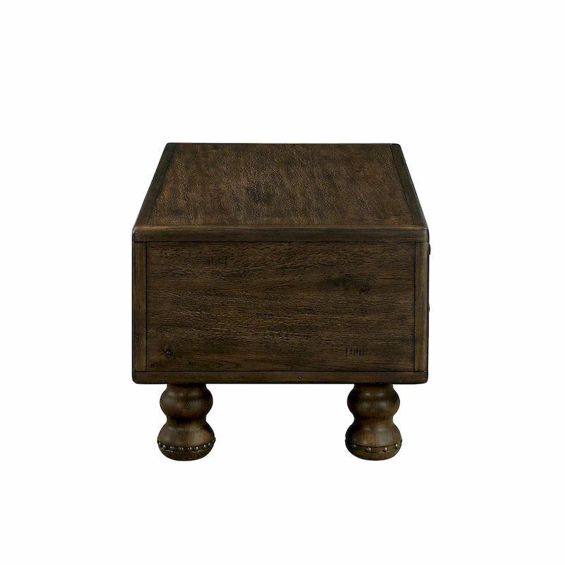 3-Piece Solid Wood Living Room Table Set