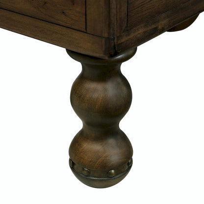 3-Piece Solid Wood Living Room Table Set