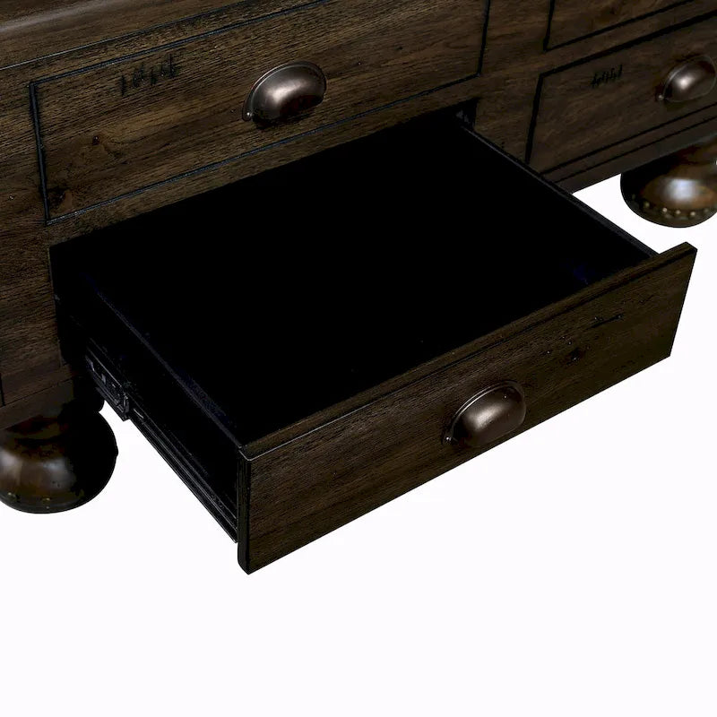 3-Piece Solid Wood Living Room Table Set