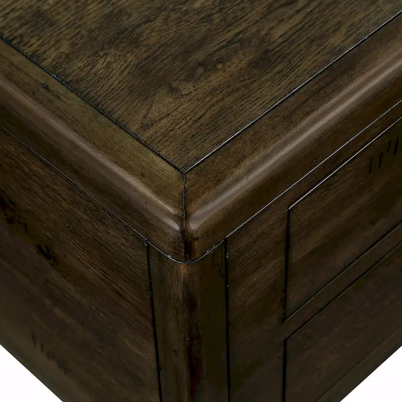 3-Piece Solid Wood Living Room Table Set