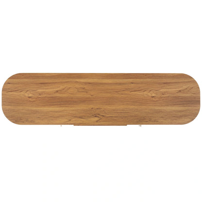 SAFAVIEH Home Tealla 2 Tambour & 1 Glass Lift Door Media Stand. - 59Wx15Dx24H