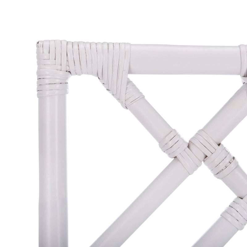 SAFAVIEH Maye Rattan Accent Chair with Cushion (Set of 2) - 18.5 W x 20.9 L x 35.8 H - 19Wx21Dx36H