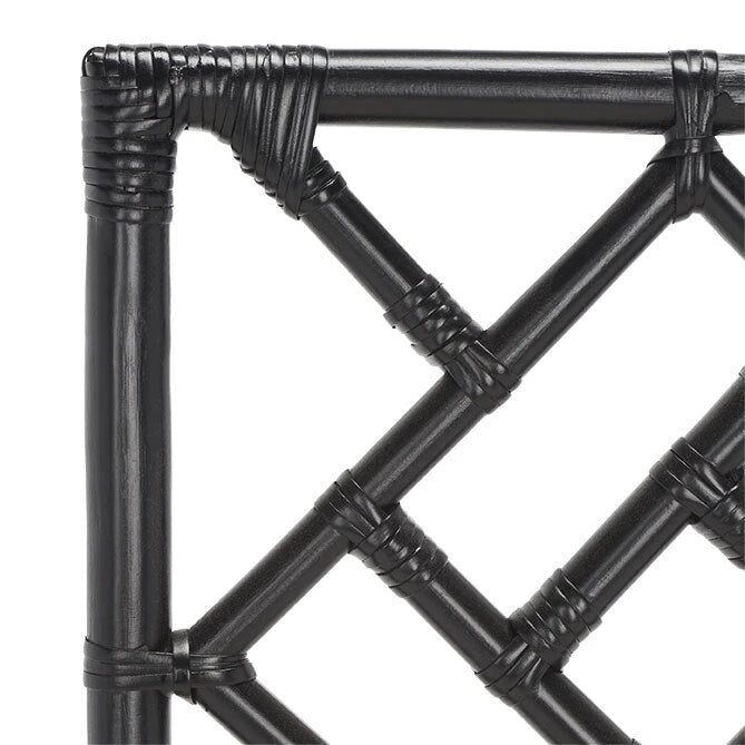 SAFAVIEH Maye Rattan Accent Chair with Cushion (Set of 2) - 18.5 W x 20.9 L x 35.8 H - 19Wx21Dx36H